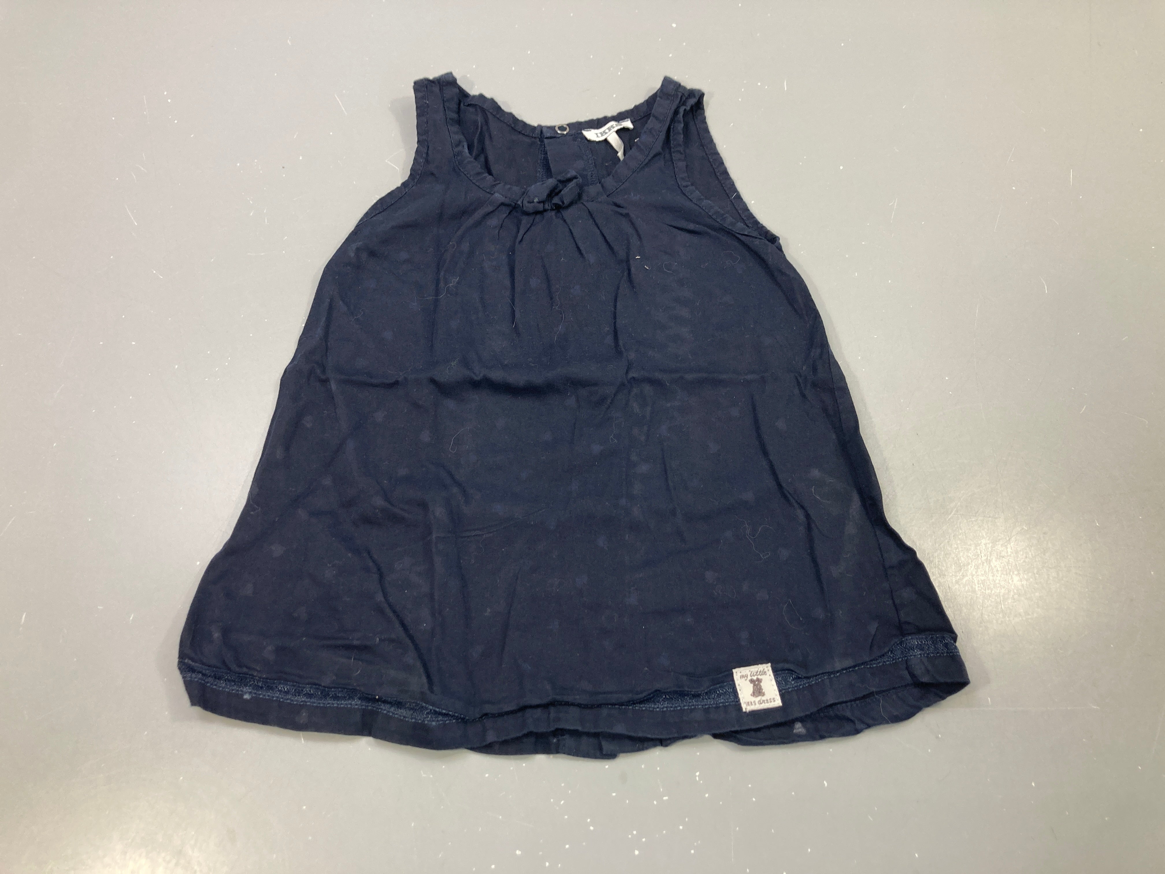 Robe s.m marine, nœud