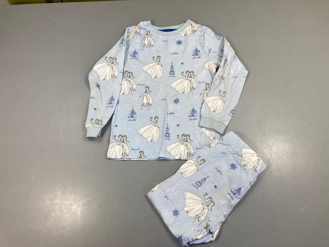 Pyjama 2pcs jersey bleu Reines de neiges, M&S, moins cher chez Petit Kiwi