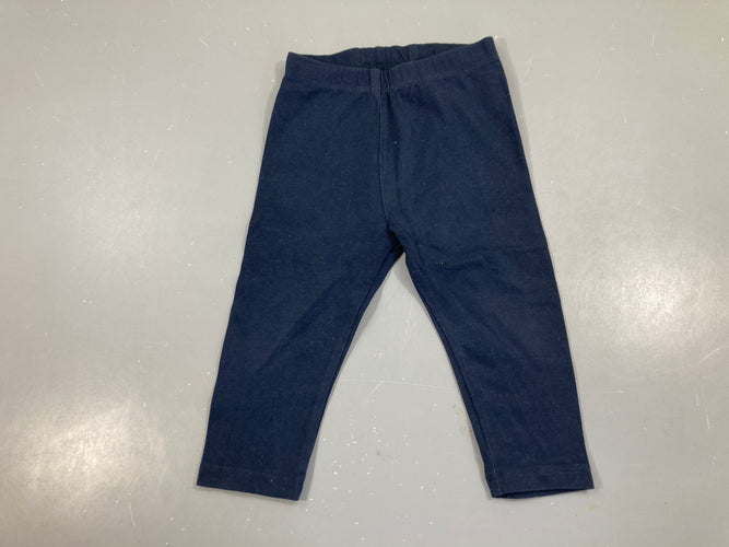 Legging bleu marine, moins cher chez Petit Kiwi