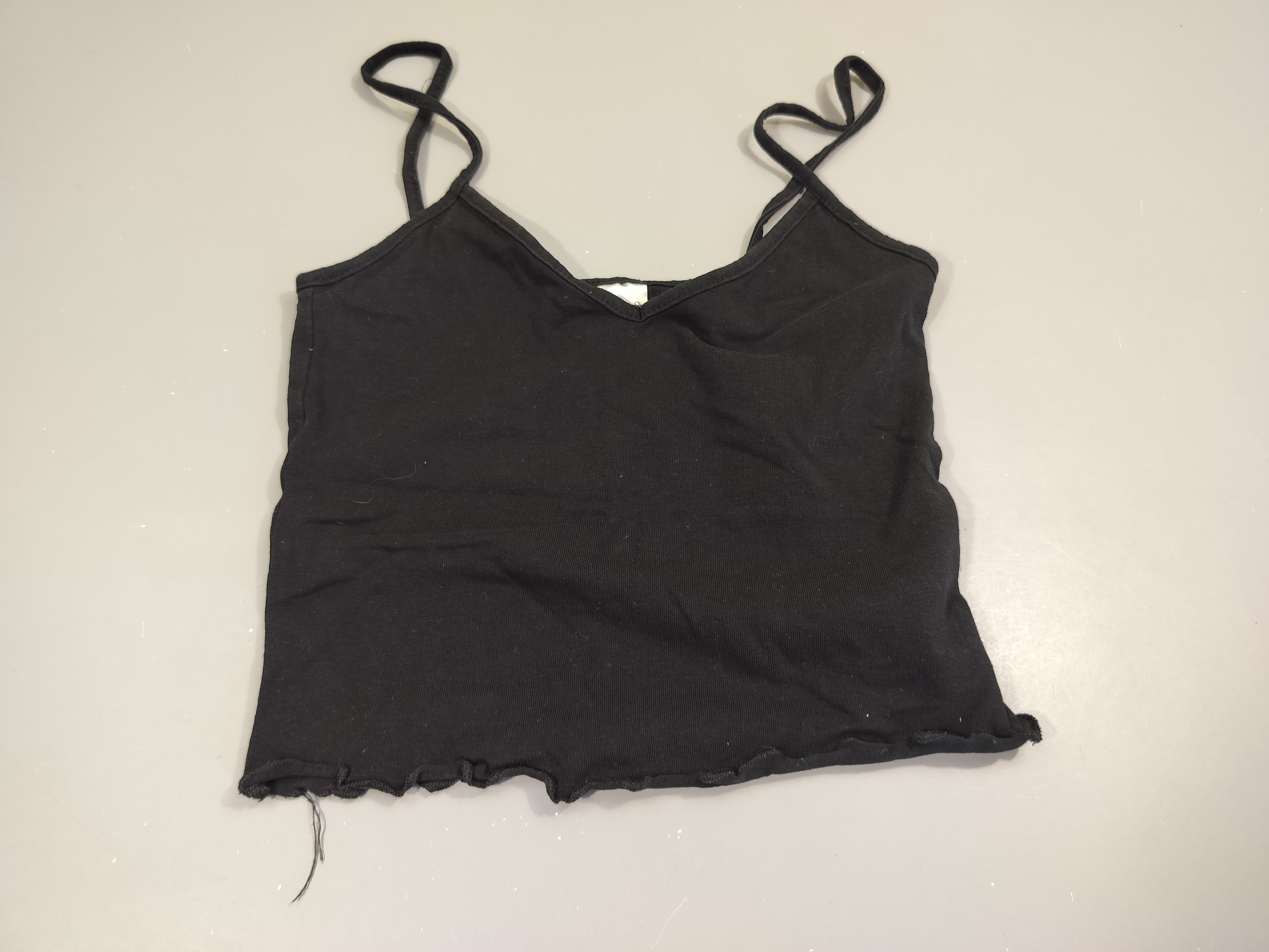 Crop top noir