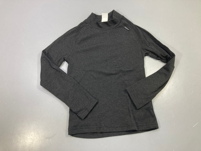 T-shirt m.l thermique gris anthracite, Wedze, moins cher chez Petit Kiwi
