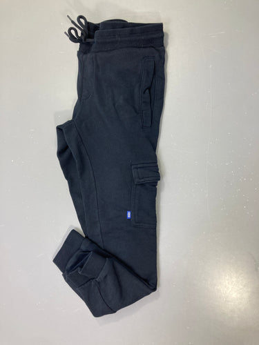 Pantalon jogging cargo bleu marine, moins cher chez Petit Kiwi