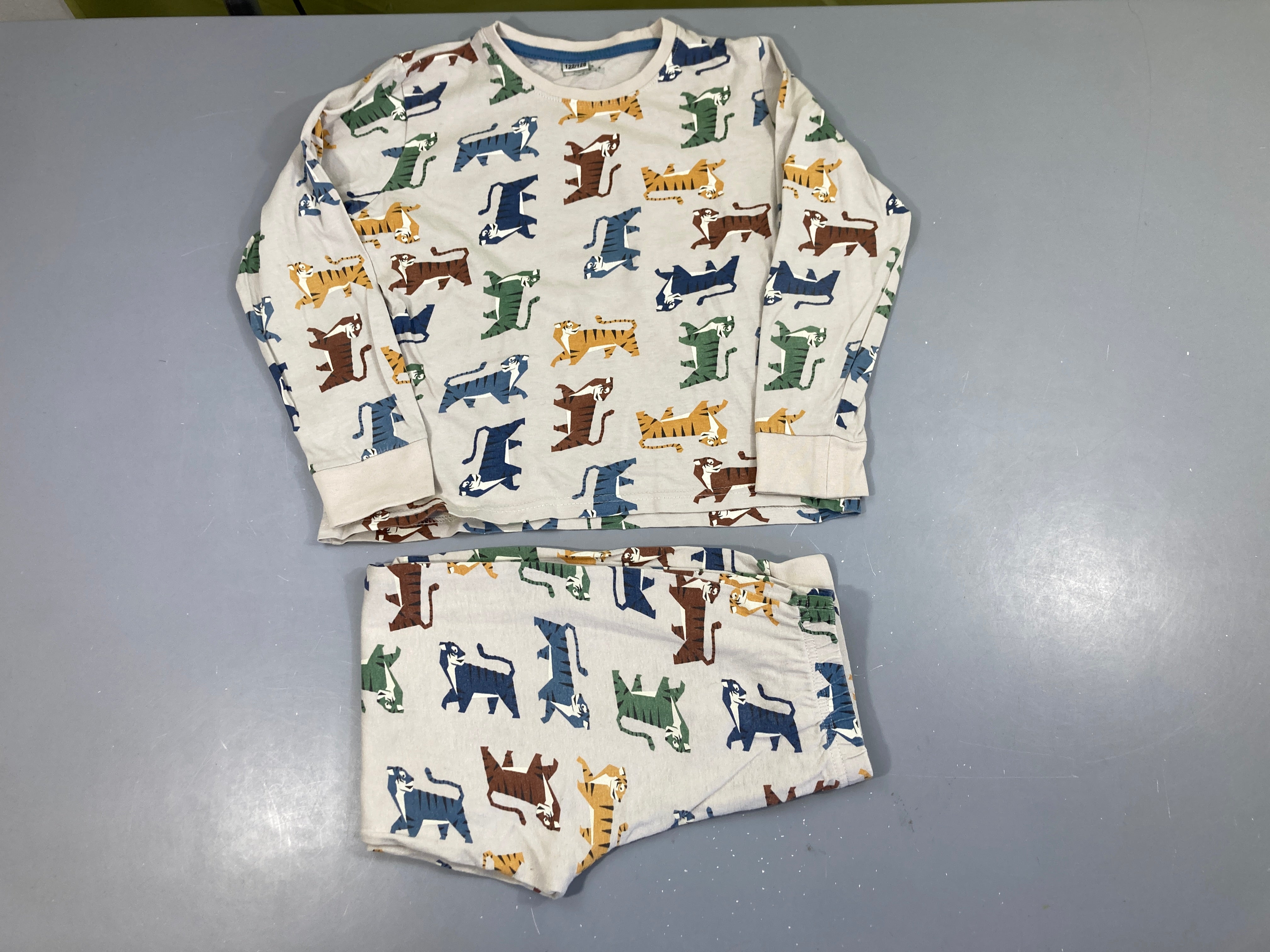 Pyjama 2pcs jersey beige tigres