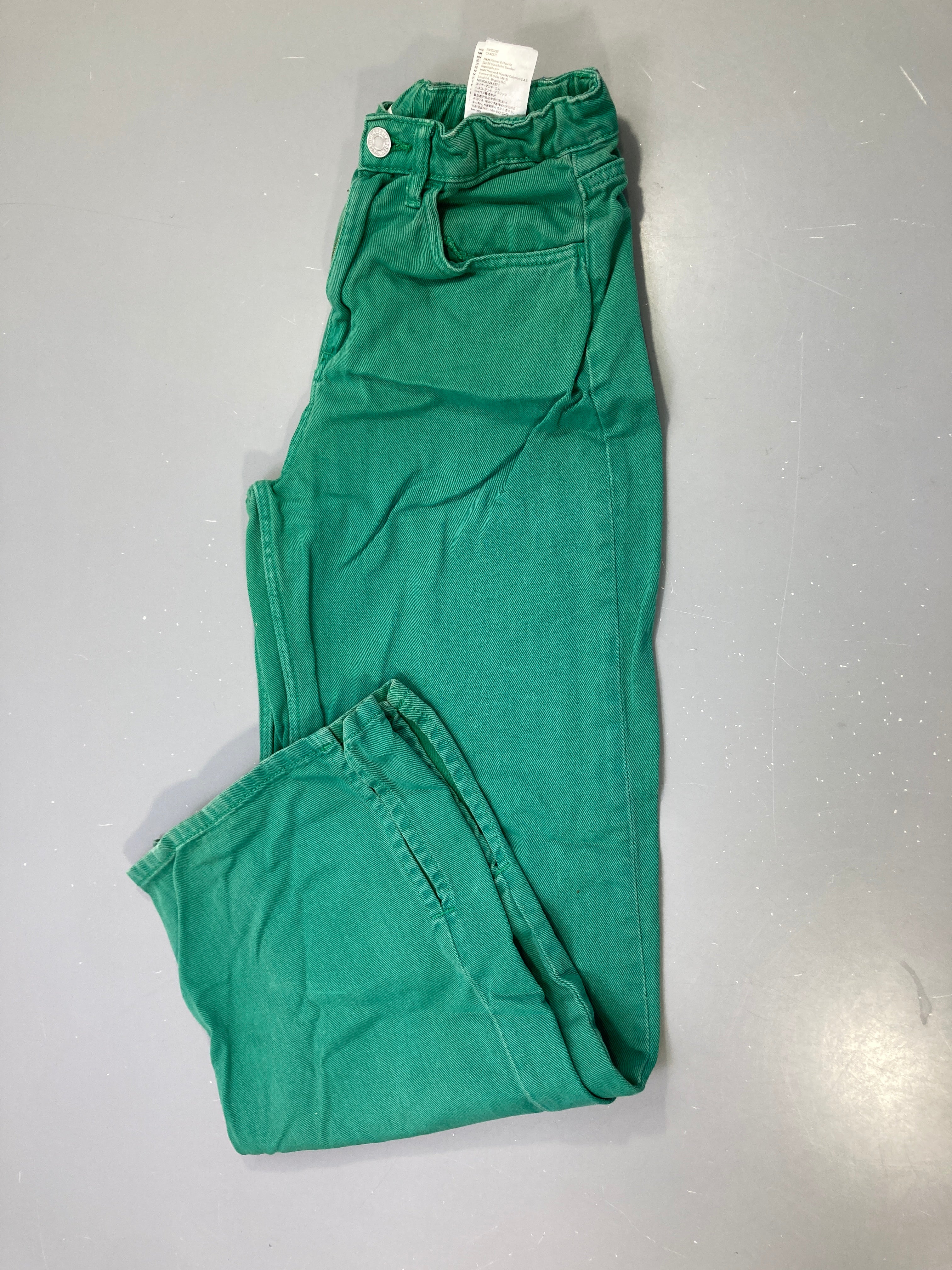 Jean vert skinny