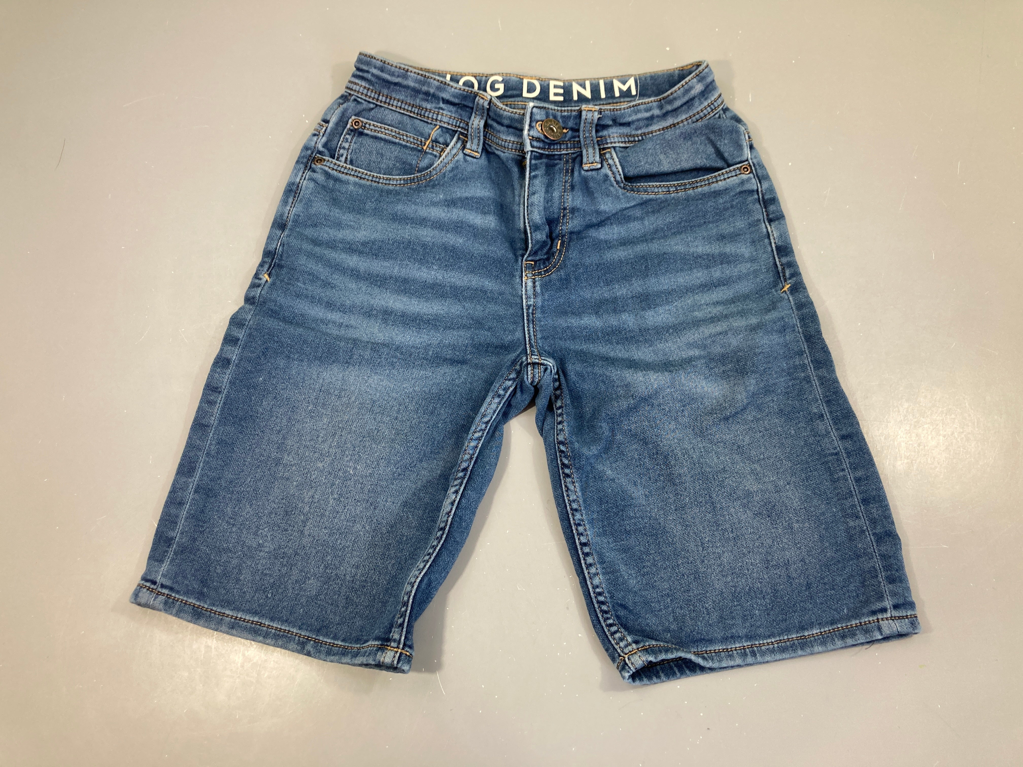 Bermuda jog denim