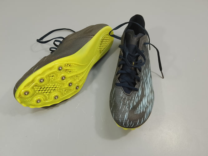 Chaussures d'athlétis.me Kalenji  bleu- gris -42, moins cher chez Petit Kiwi