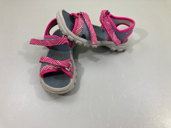 Sandales de randonnée gris/rose, 30-31, moins cher chez Petit Kiwi