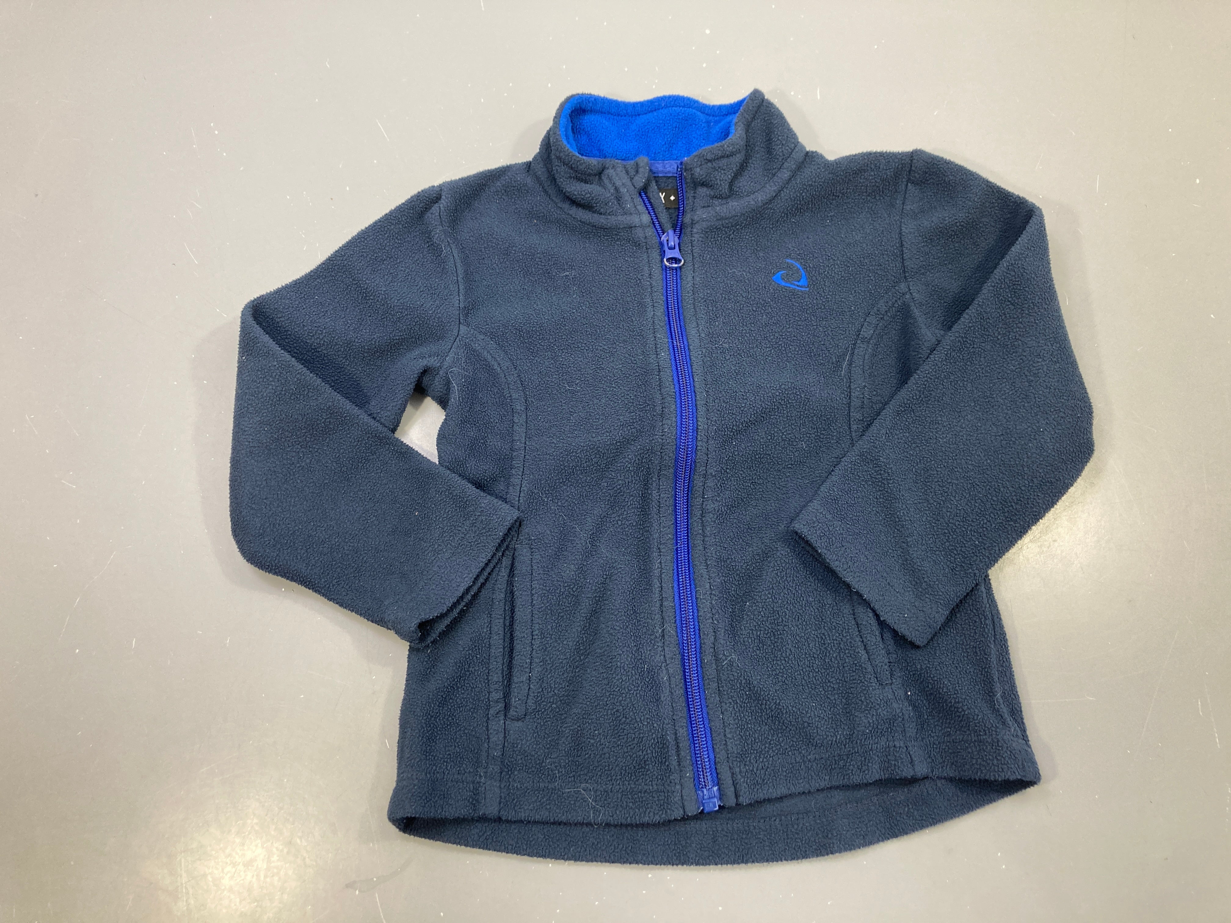 Polar zippé bleu marine