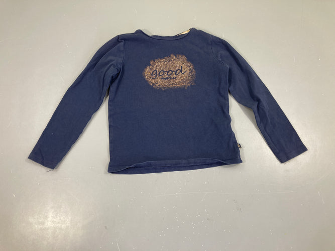 T-shirt m.l bleu marine Good, moins cher chez Petit Kiwi