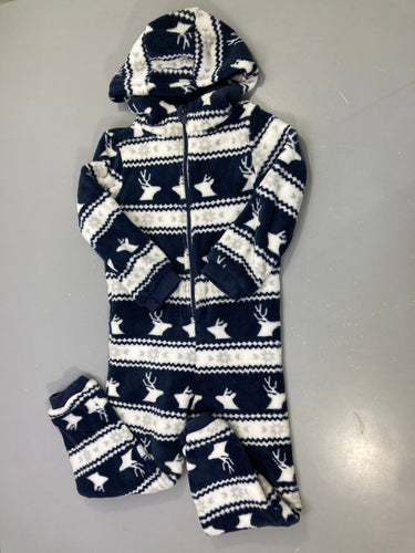 Surpyjama polaire bleu marine rennes, moins cher chez Petit Kiwi