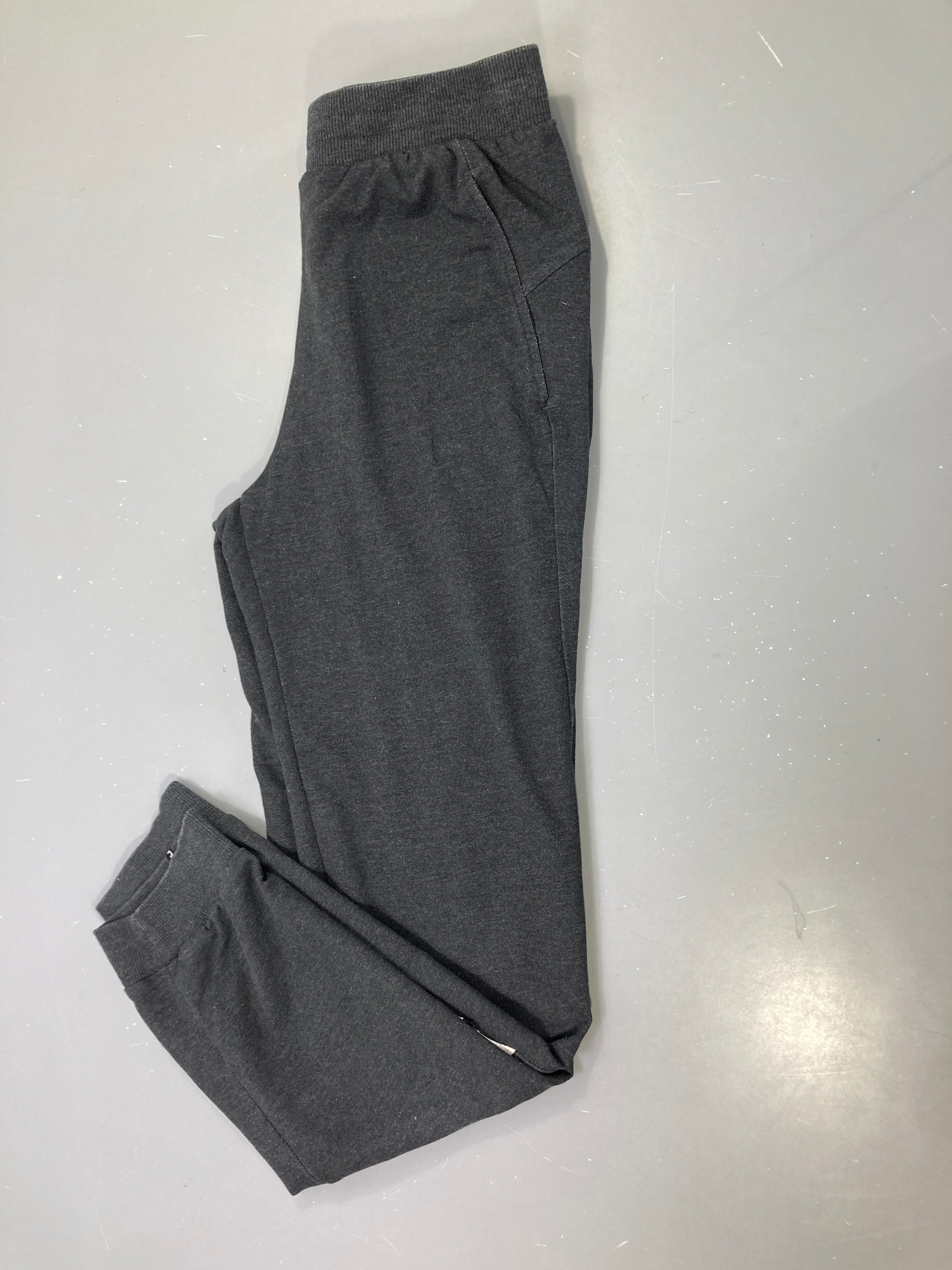 Pantalon jogging molleton gris foncé Bouloché