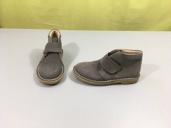Neuf-Chaussures effet daim gris scratchs, 31, moins cher chez Petit Kiwi