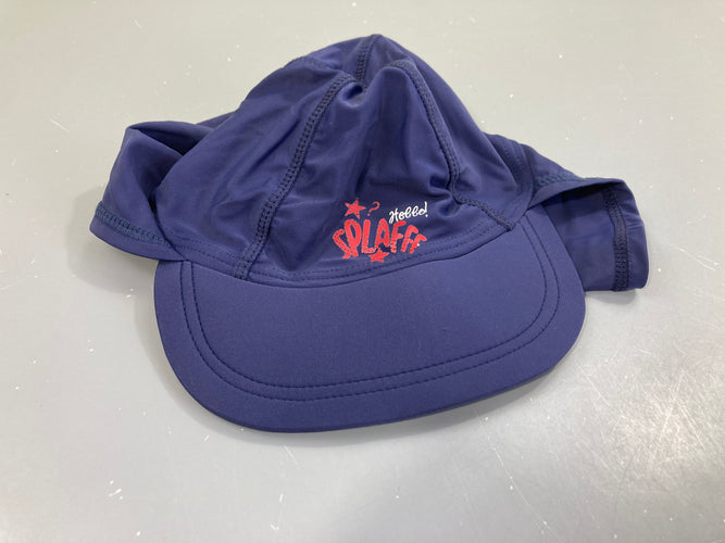 Casquette natation bleu foncé, moins cher chez Petit Kiwi