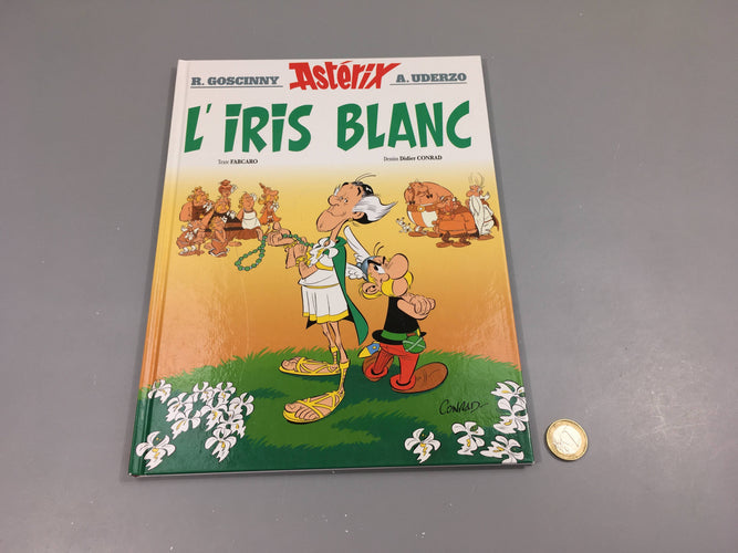 Astérix L'iris blanc, moins cher chez Petit Kiwi