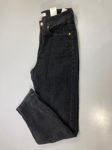 Pantalon velours côtelé noir 27-32, moins cher chez Petit Kiwi