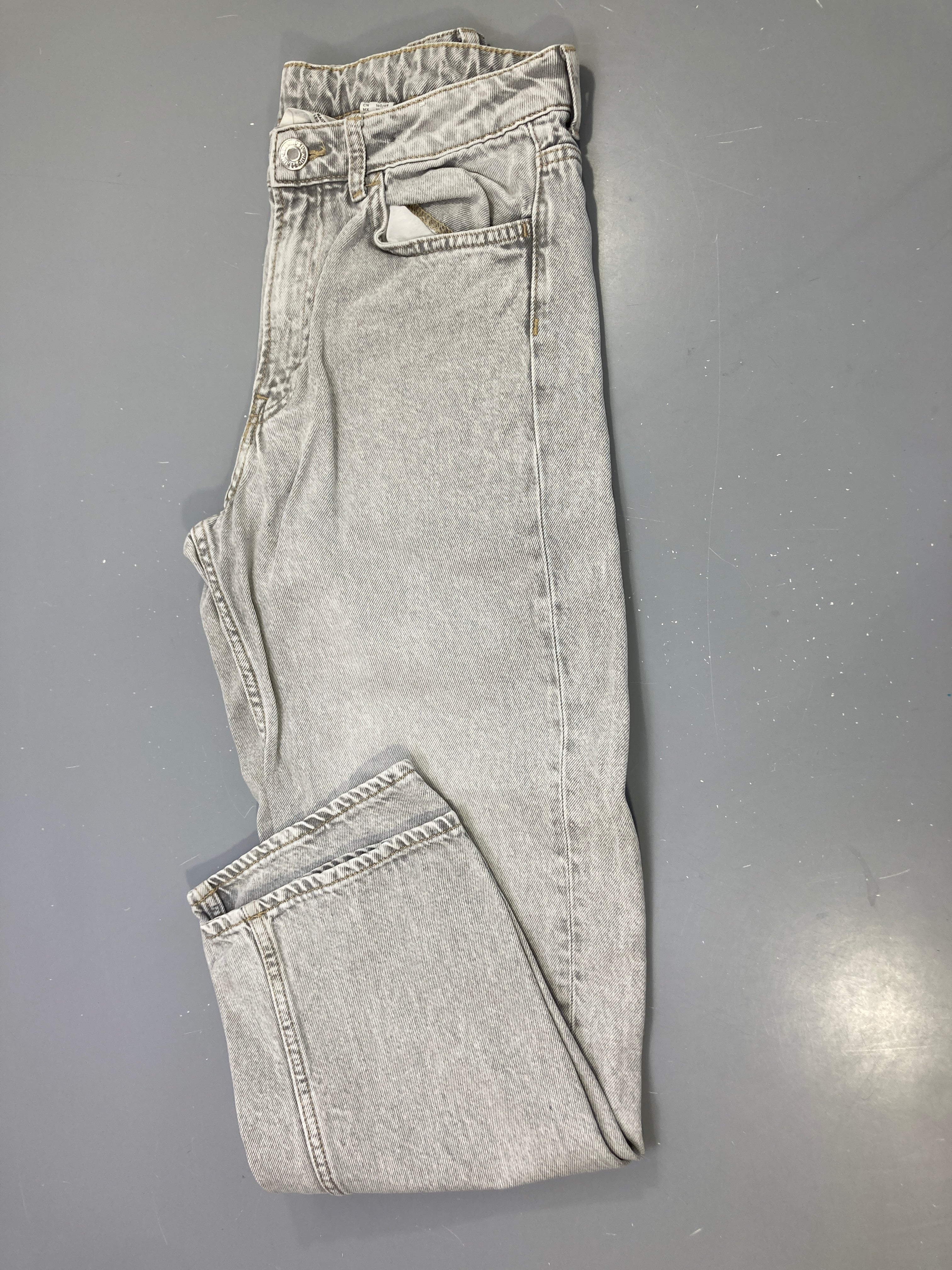 Pantalon jean gris clair