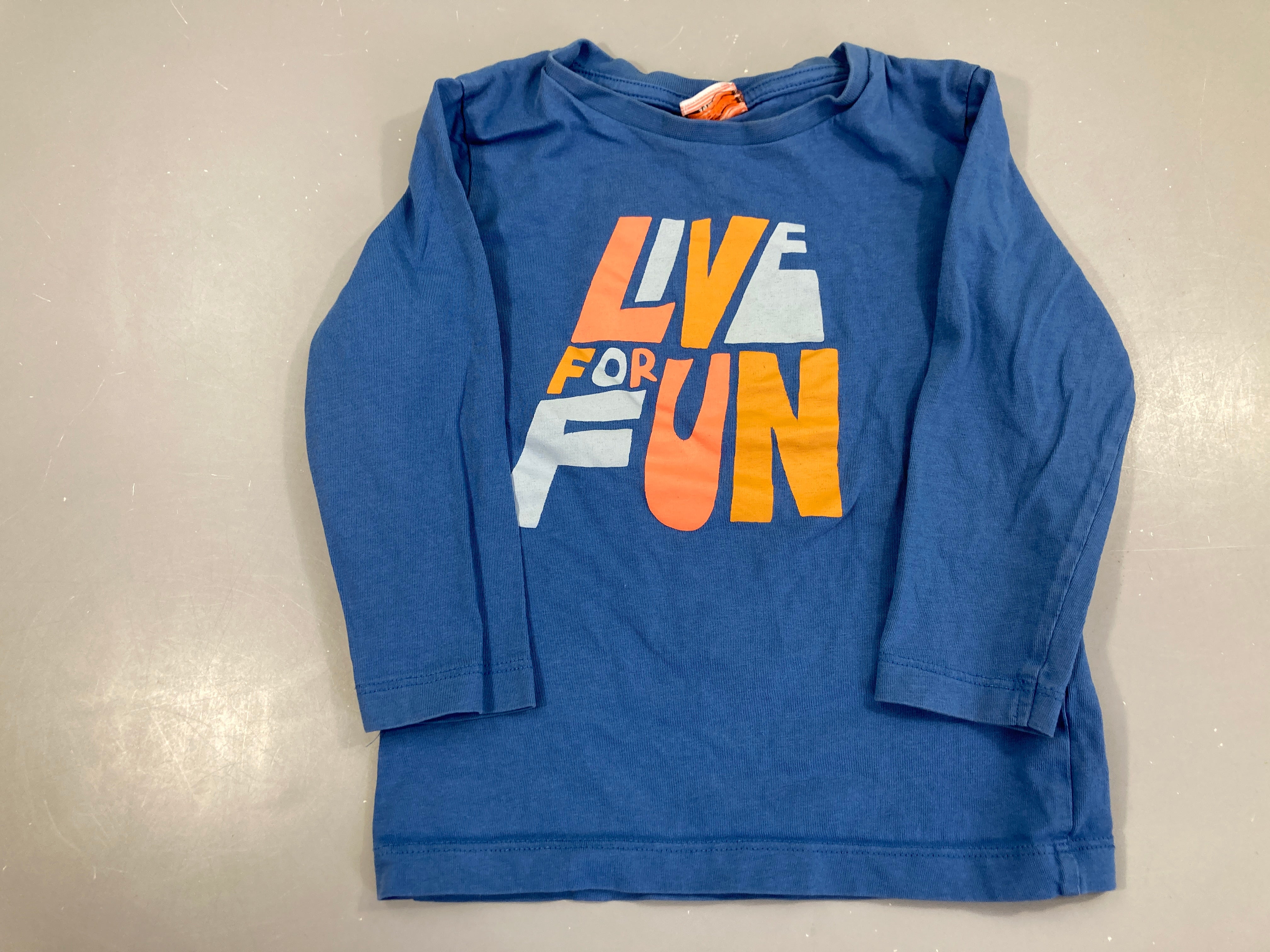 T-shirt m.l bleu Live