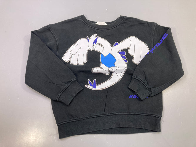 Sweat noir motif Pokémon Lugia, moins cher chez Petit Kiwi