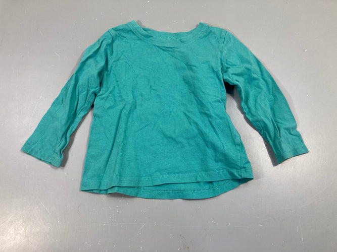 T-shirt m.l turquoise, moins cher chez Petit Kiwi