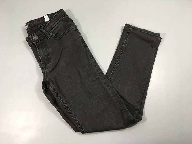 Jeans noir Slim Glenn, étiquette arrière détachée, moins cher chez Petit Kiwi