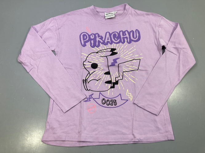 T-shirt m.l lilas, motif Pikachu, moins cher chez Petit Kiwi