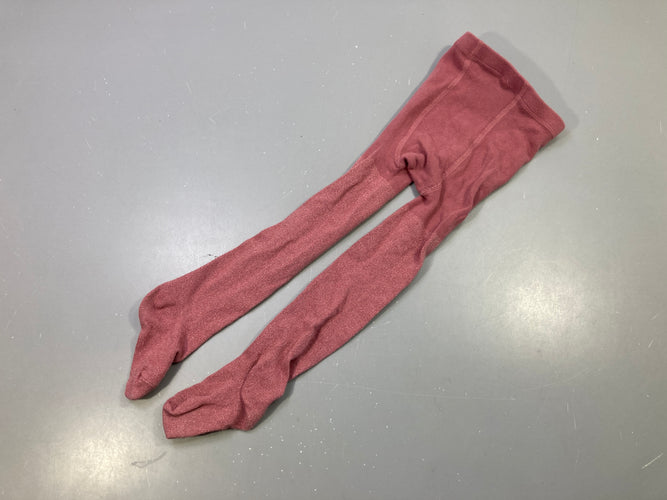 Collants vieux rose pailleté, moins cher chez Petit Kiwi