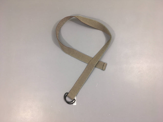 Ceinture chinée kaki/bordeaux/écru, moins cher chez Petit Kiwi