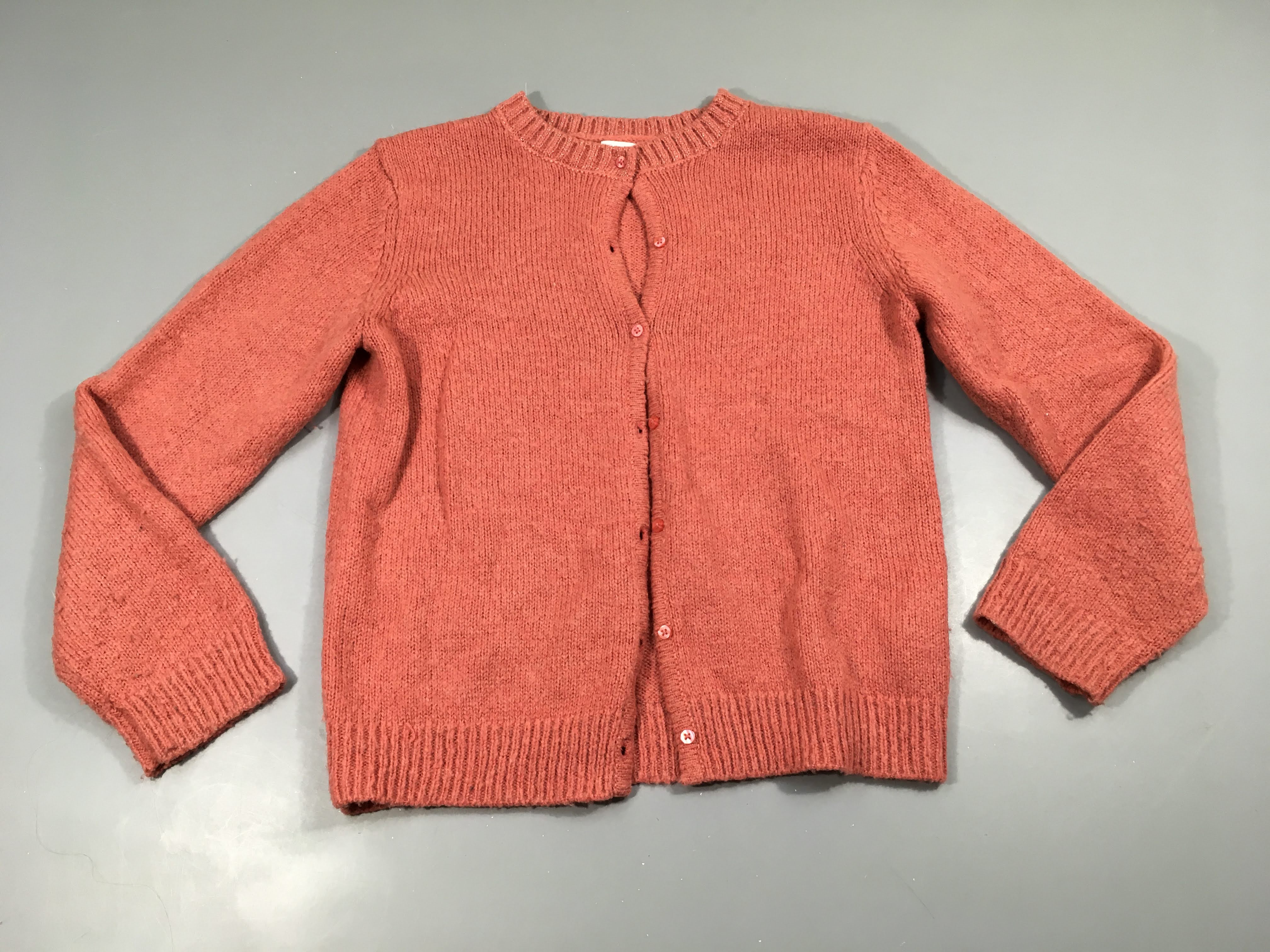 Gilet rose, 15% laine