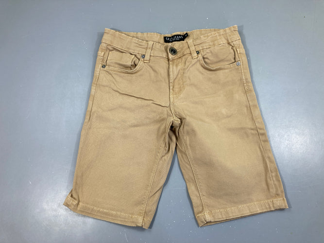 Bermuda beige, moins cher chez Petit Kiwi