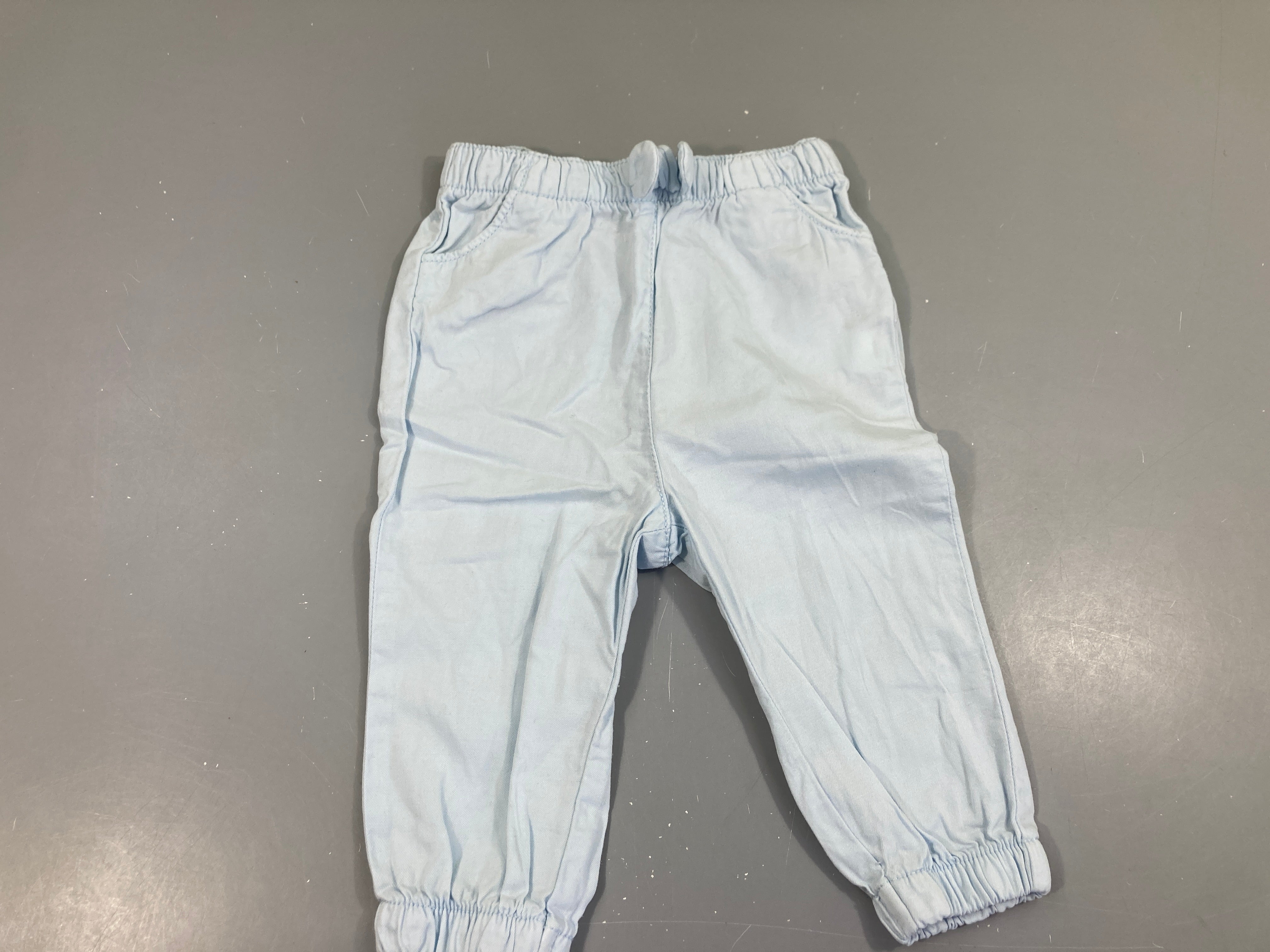 Pantalon coton bleu