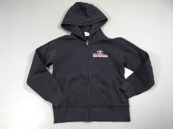 Sweat zippéà capuche bleu marine Champion, moins cher chez Petit Kiwi