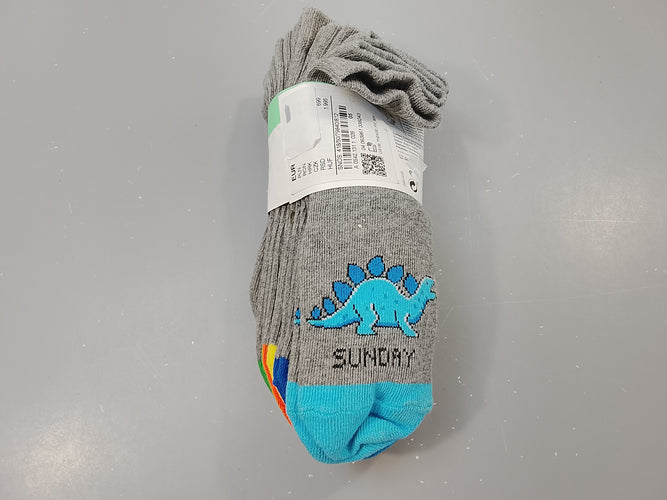 NEUF lot de  7 chaussettes , 24-26, moins cher chez Petit Kiwi