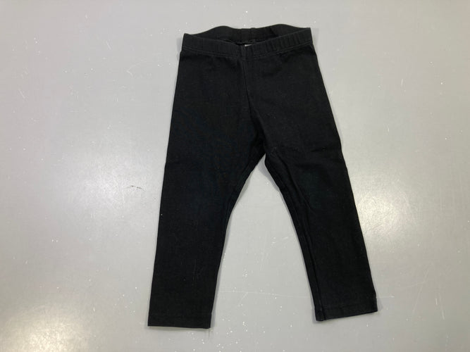 Legging noir uni, moins cher chez Petit Kiwi