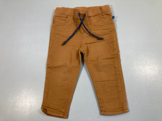 Pantalon molleton brun, moins cher chez Petit Kiwi