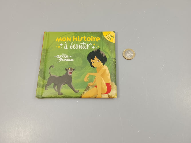 Le livre de la jungle, livre  CD, moins cher chez Petit Kiwi