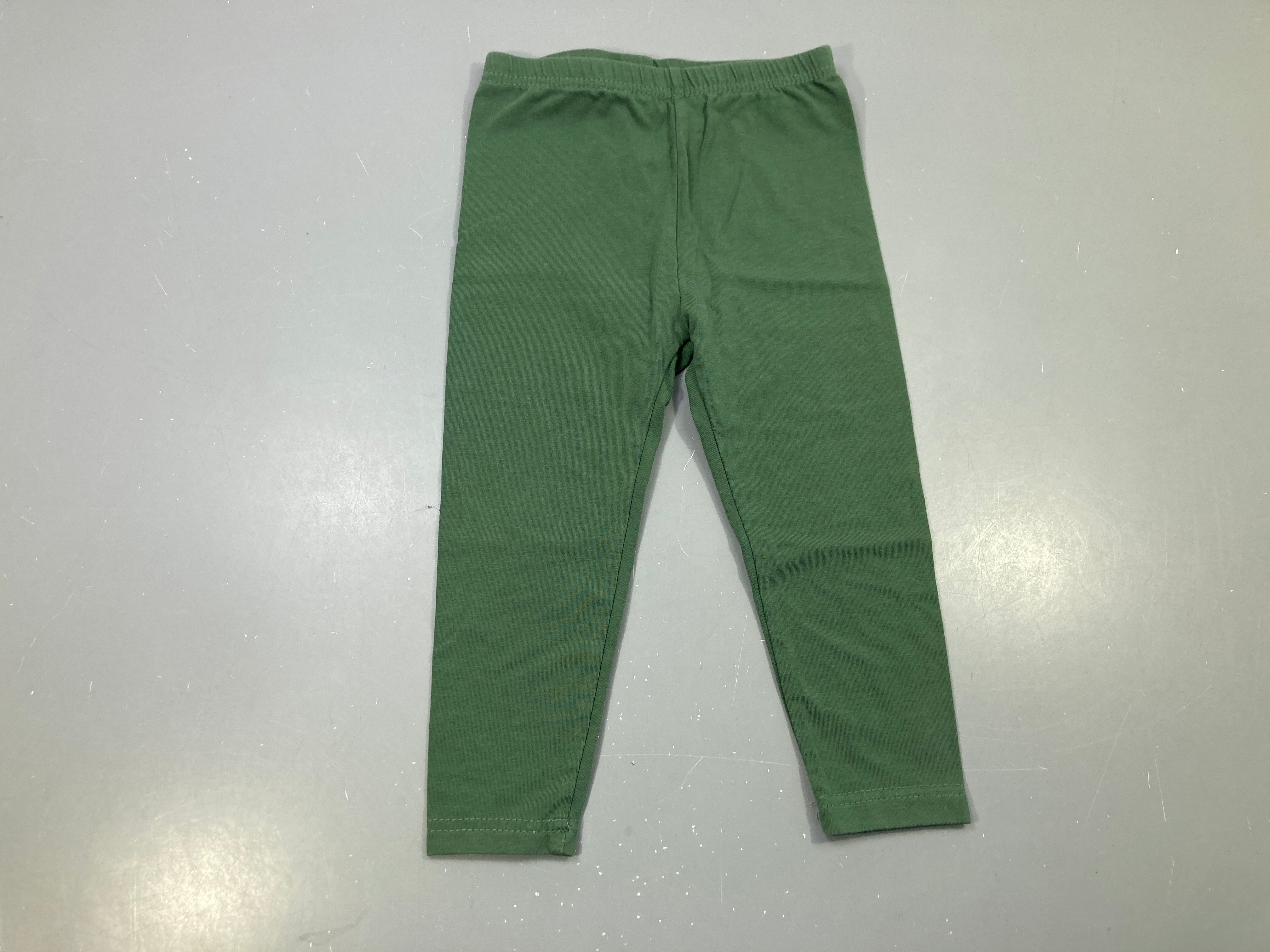 Legging vert sapin uni
