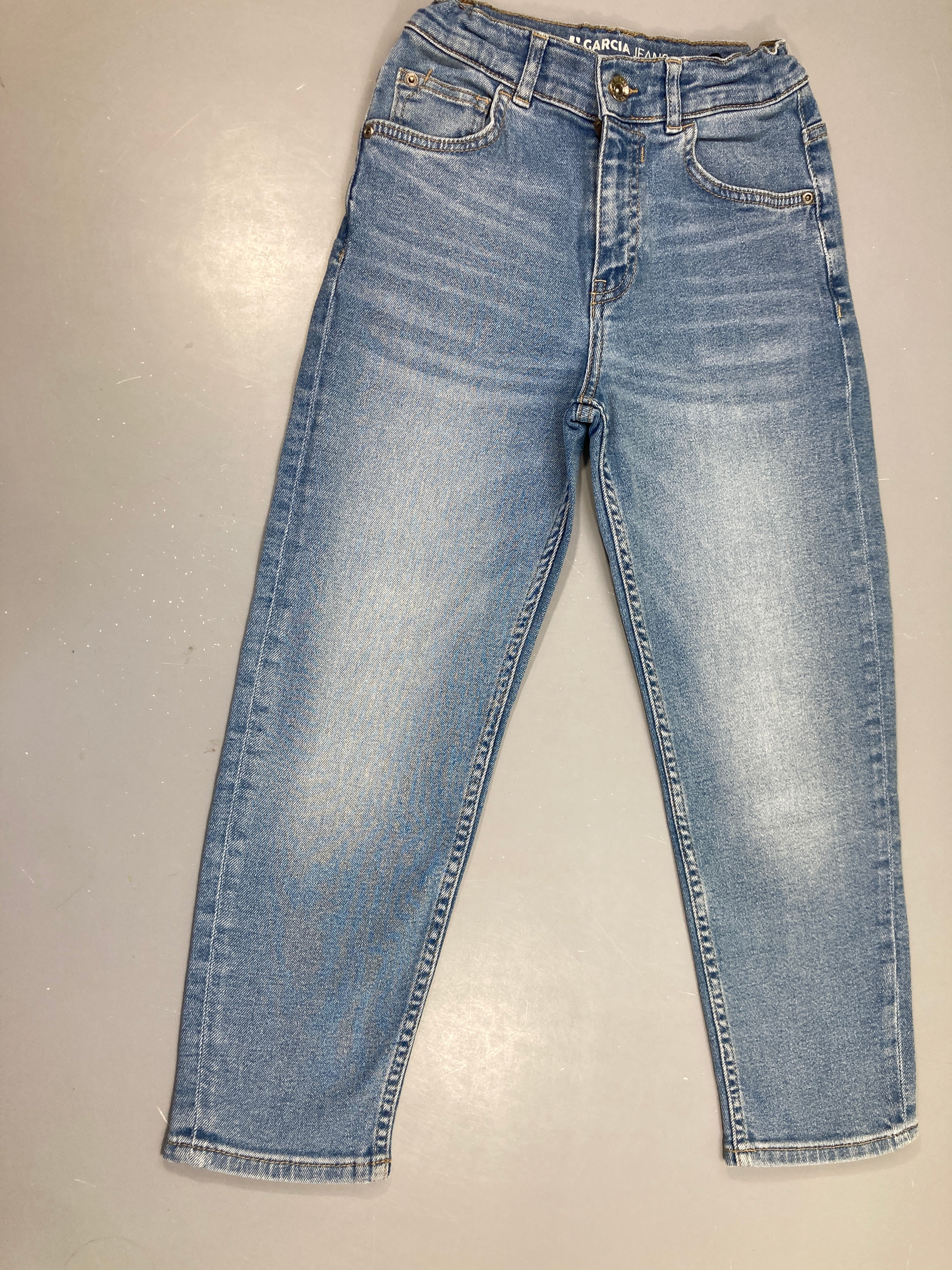 Jeans dad fit tapered leg