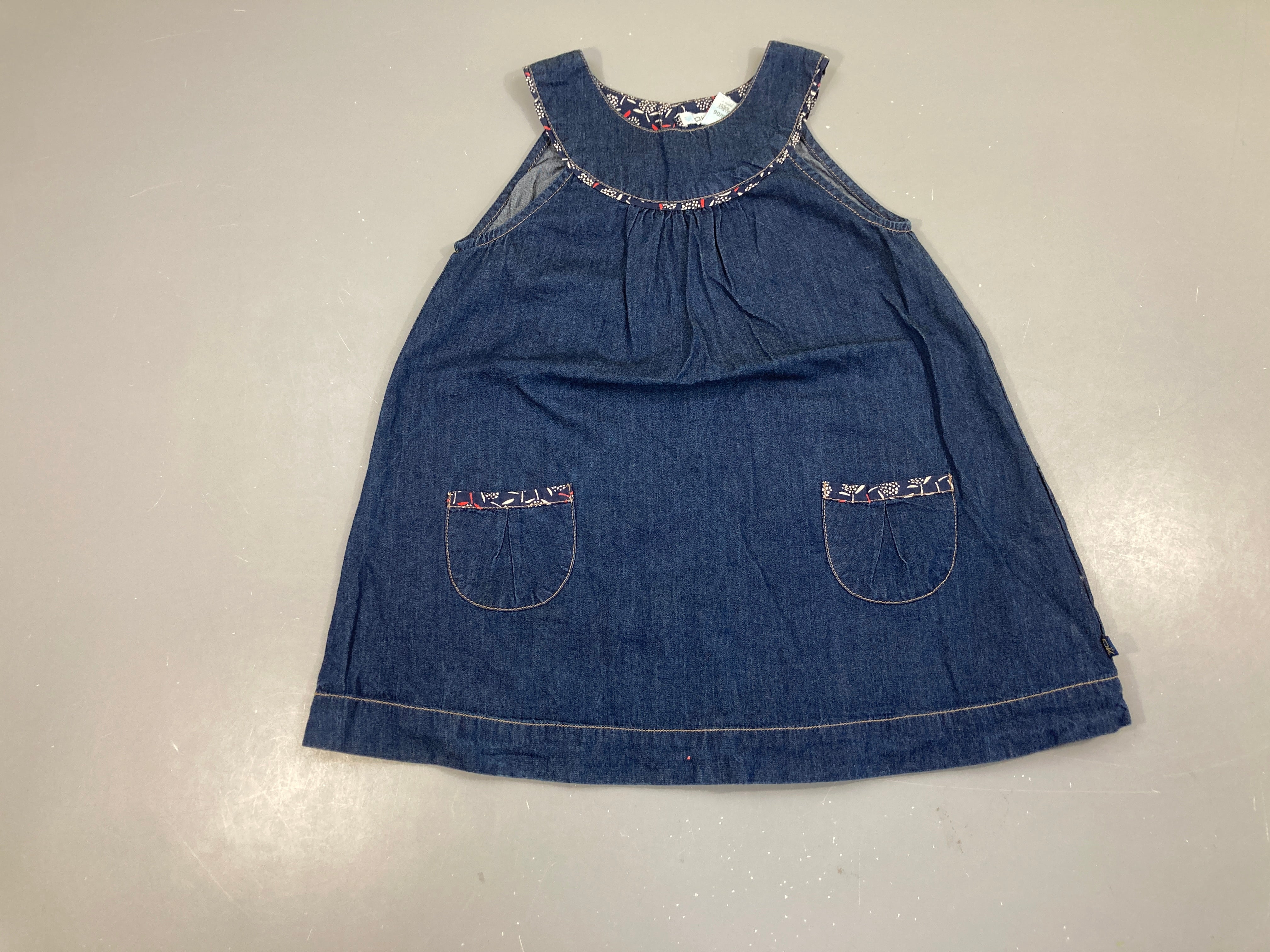 Robe s.m denim foncé