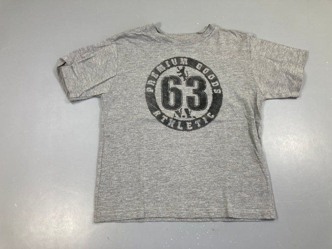 T-shirt m.c gris chiné 63, moins cher chez Petit Kiwi