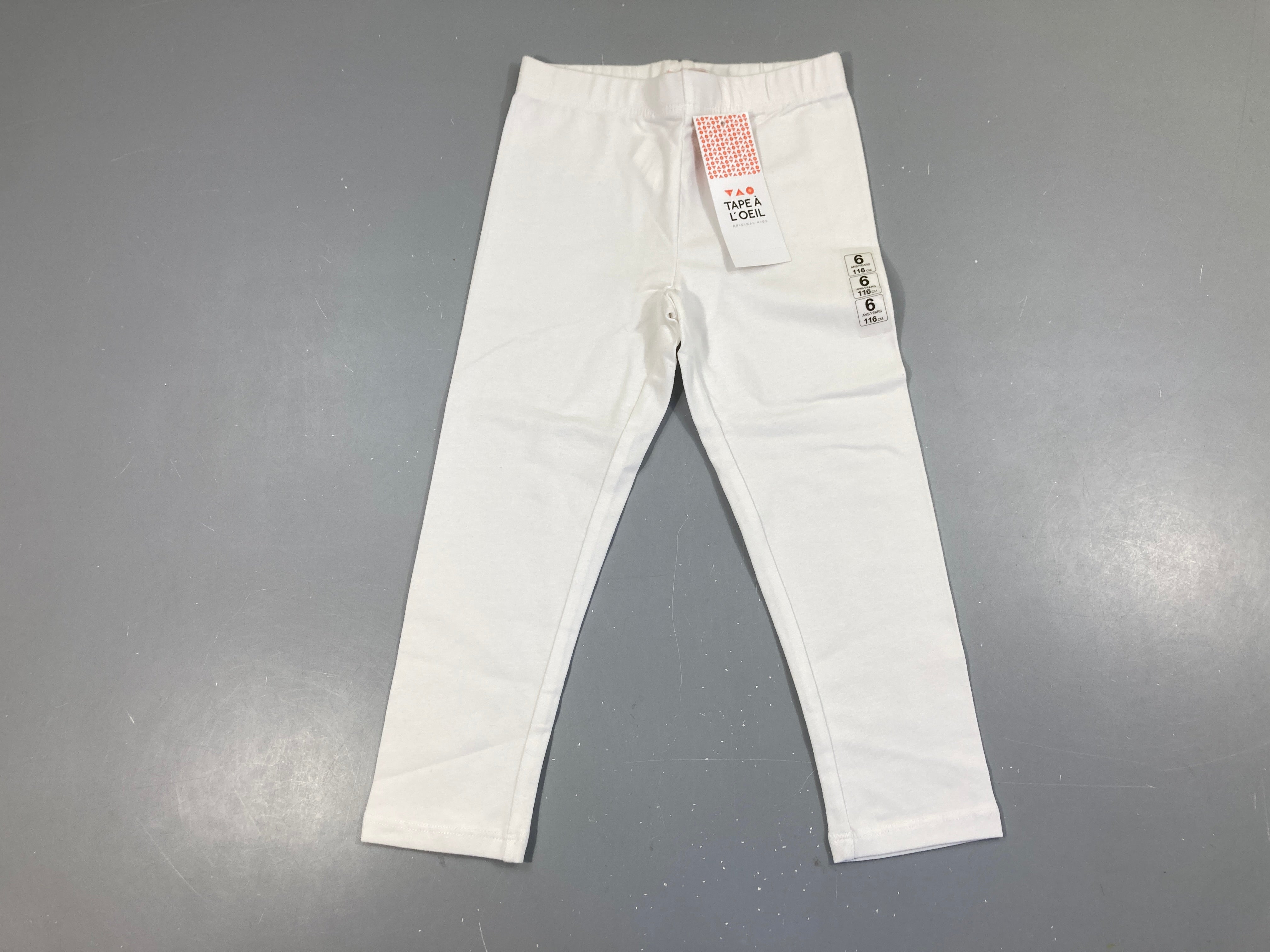 NEUF Legging 3/4 blanc