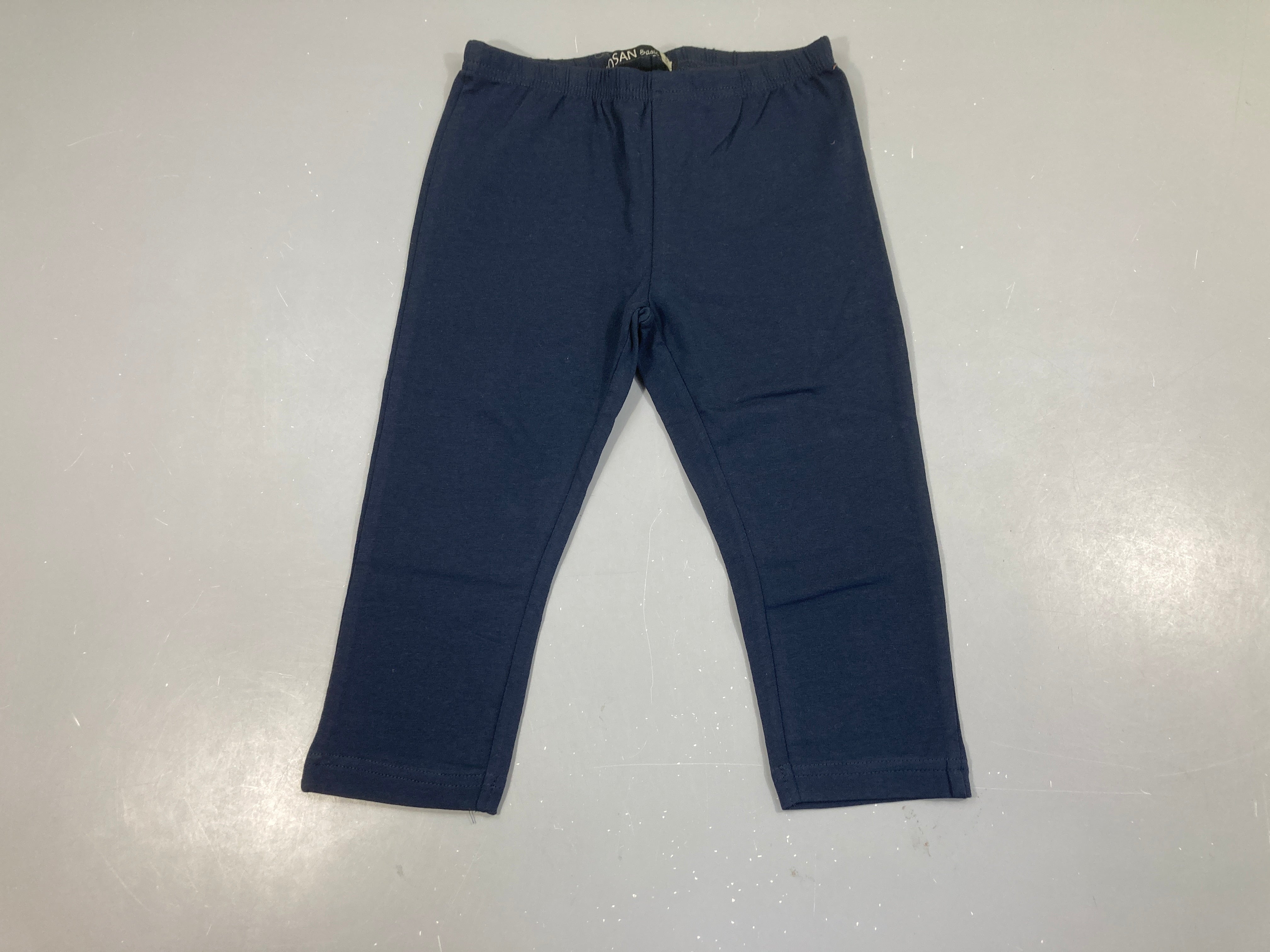 Legging 3/4 bleu marine