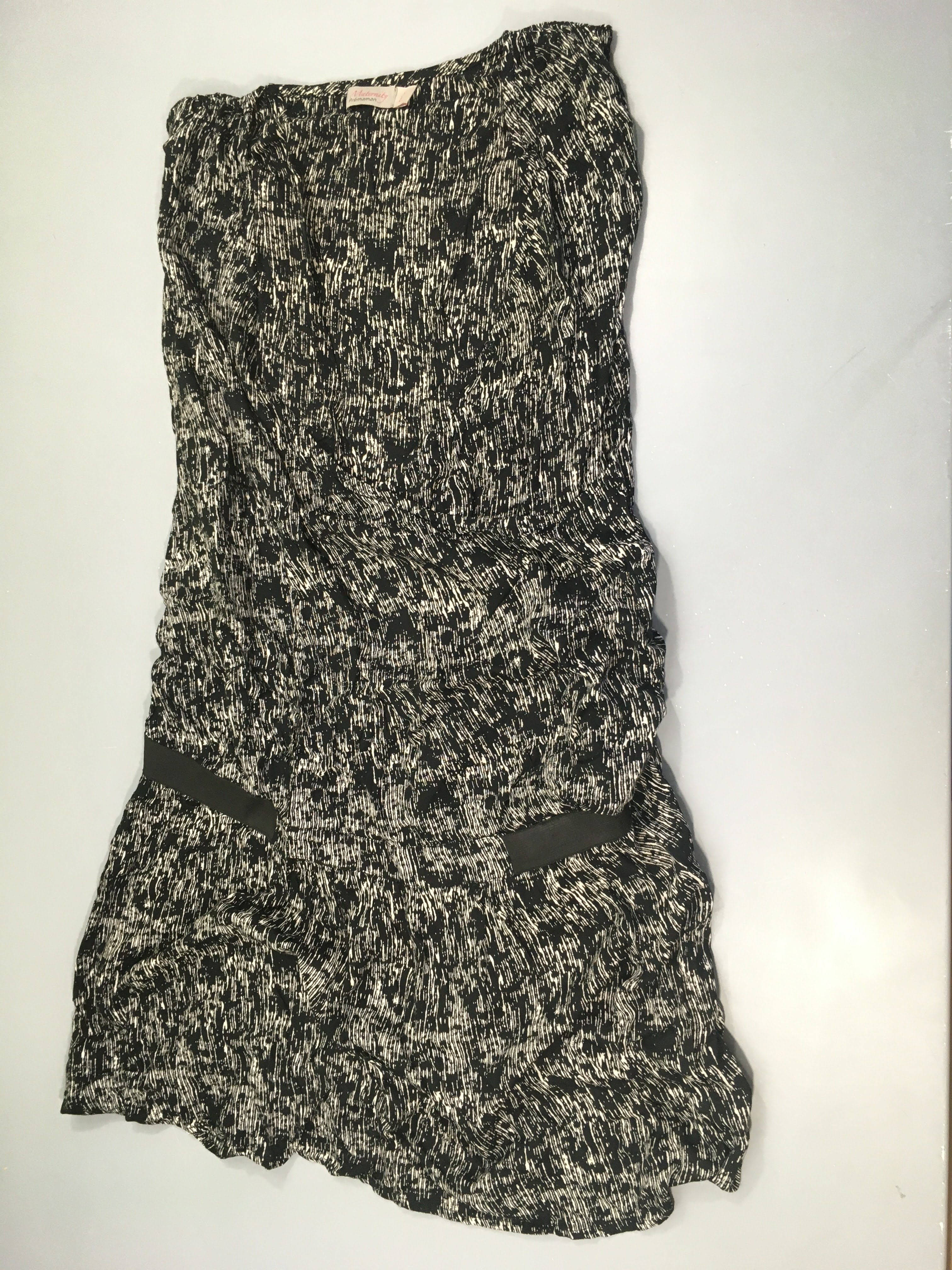 Robe s.m noir/blanc
