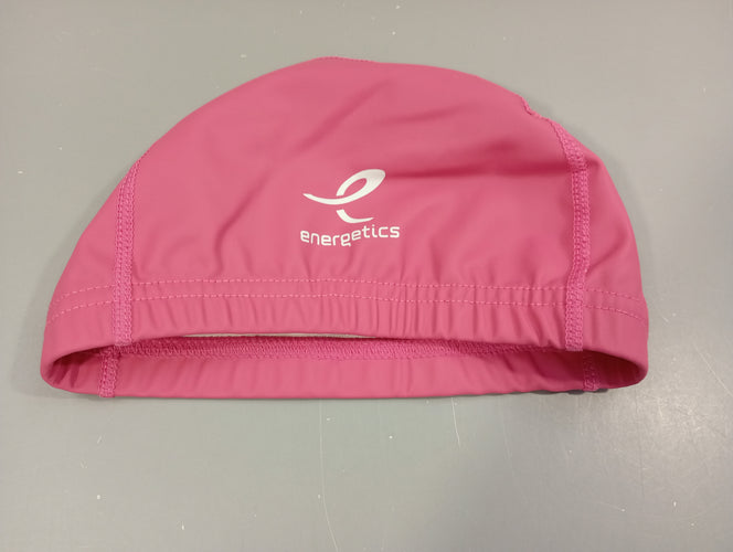 Bonnet de natation rose "energetics", moins cher chez Petit Kiwi