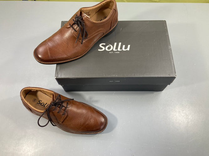 Chaussures Der.bie cuir cognac, Sollu, 39 - 120€ neuf, moins cher chez Petit Kiwi