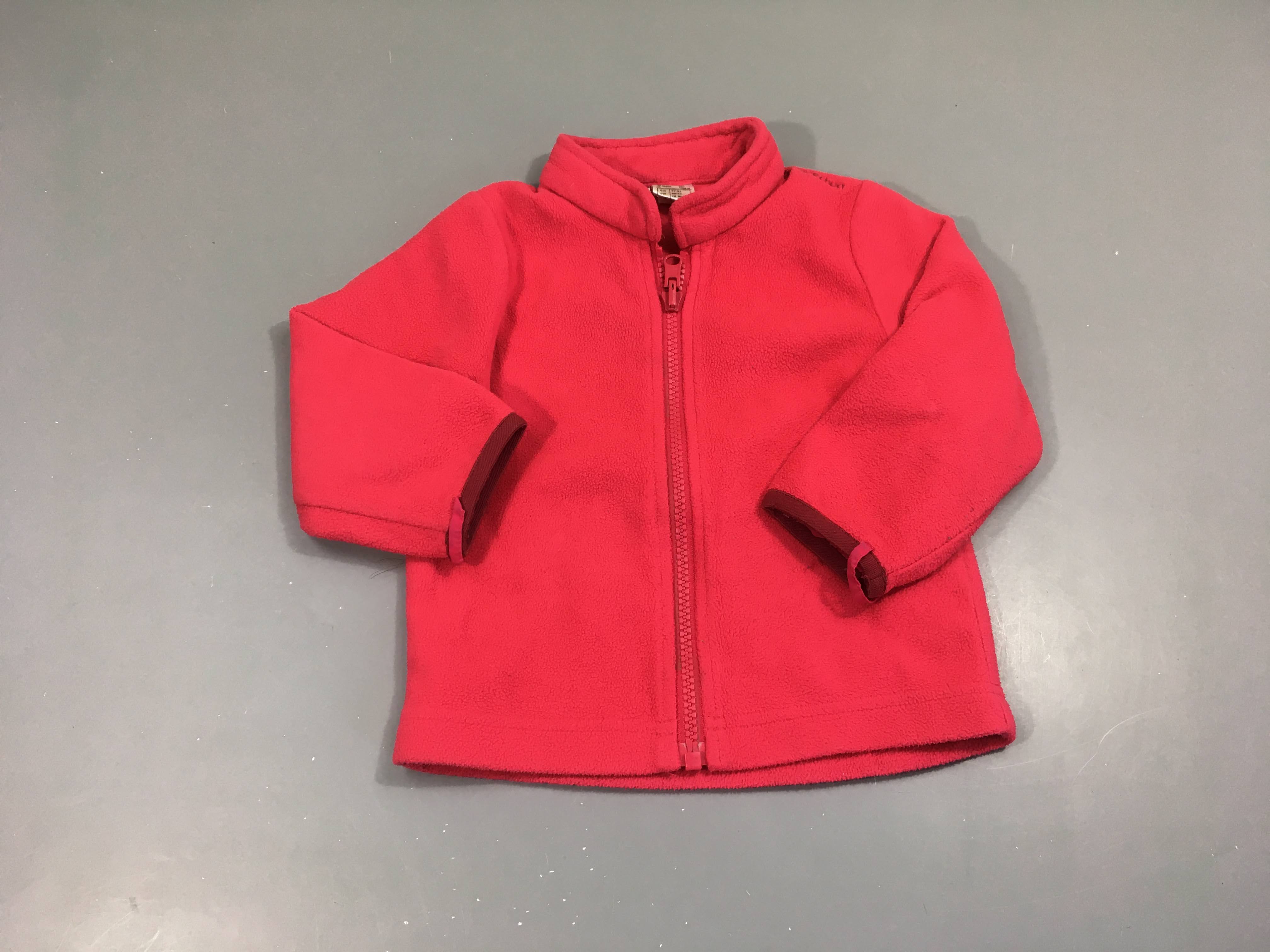 Polar zippé rose