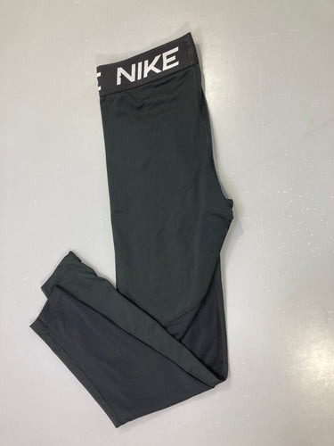 Legging noir ceinture logo, sport, bouloché, moins cher chez Petit Kiwi