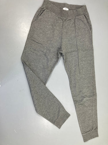 Pantalon de training molleton gris chiné, moins cher chez Petit Kiwi