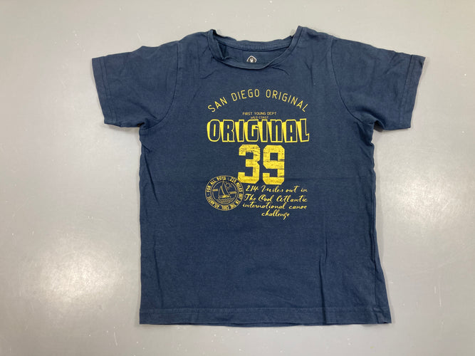 T-shirt m.c bleu marine Original, moins cher chez Petit Kiwi