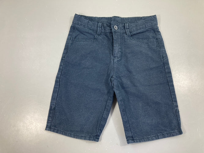 Bermuda bleu marine pois, moins cher chez Petit Kiwi