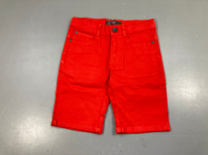 Bermuda rouge vif Slim, moins cher chez Petit Kiwi